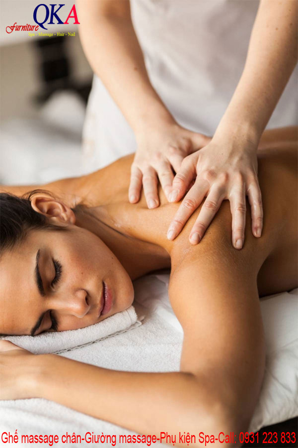 Massage được yêu thích trong các dịch vụ Spa